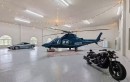Mansion located in Florida aviation community comes with 2 private hangars, garage, and resort-like amenities