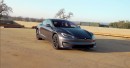 R34 Nissan Skyline GT-R Vs Tesla Model S Plaid