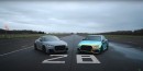 Audi TT RS Coupe vs Audi RS3 Sedan drag race