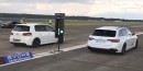 700 HP Golf R With Turbo R32 Engine Drag Races Audi RS4 B9
