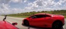 720 HP Ford GT Drag Races Lamborghini Huracan
