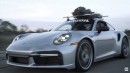 750-HP Porsche 911 Turbo S is 2021's Fastest Christmas Tree Delivery Car