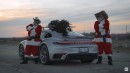 750-HP Porsche 911 Turbo S is 2021's Fastest Christmas Tree Delivery Car