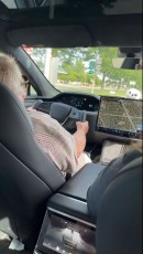 76-Year-Old Granny Sprints in a 2022 Tesla Model S Plaid