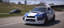 Subaru Impreza STI Blows up while being reviewed