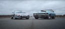Chevrolet Nova Drag Races Toyota MR2