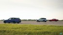 Dodge Challenger vs Dodge Challenger vs smart #1 Brabus on carwow