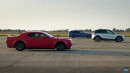 Dodge Challenger vs Dodge Challenger vs smart #1 Brabus on carwow