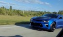Chevrolet Camaro SS with 850 WHP takes on a tuned Dodge Charger Hellcat