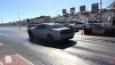 Dodge Challenger Hellcat vs Supercharged Mustang vs S5 on The Drag Race