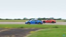 Porsche 911 Turbo S vs R8 vs GT-R on carwow