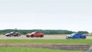 Porsche 911 Turbo S vs R8 vs GT-R on carwow