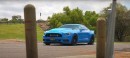 Procharged Ford Mustang Drag Car