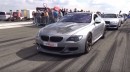 900 HP BMW M6 goes 1/2-mile racing