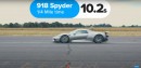 911 Turbo S Drag Races 918 Spyder, This Is How a $1 Million Gap Looks Like