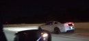 950 HP Charger Hellcat Drag Races 800 HP Coyote Mustang In Houston