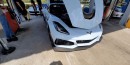 Corvette ZR1 with 950 WHP takes on Twin Turbo Lamborghini Huracan