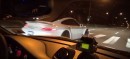 991 Porsche 911 Turbo S with Bolt-Ons Drag Races 997 Turbo S with Custom Turbos