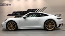 992 Porsche 911 Spruced Up With Aerokit, SportDesign Packages