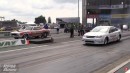Nine-second Chevy Cobalt drag races blown first-generation Camaro at JEGS SPEEDWeek