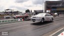 Nine-second Chevy Cobalt drag races blown first-generation Camaro at JEGS SPEEDWeek
