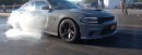 9s Dodge Charger Hellcat Drag Races Another Tuned Hellcat