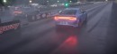 9s Dodge Charger Hellcat Drag Races Another Tuned Hellcat