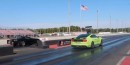 9s 2020 Ford Mustang Shelby GT500 Drag Races Corvette ZR1