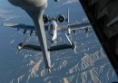 A-10 Warthog refueling over California