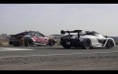 1,200-HP Lexus Drift Car vs. an 800-HP McLaren Senna