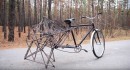 The bicycle that walks, inspired by Theo Jensen's Strandbeest