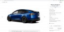 Updated Tesla Model X Plaid Price in Romania