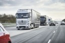 Mercedes-Benz Actros autonomous and connected convoy