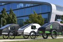The Mody teardrop trailer for e-bikes offers sleeping for one and some storage space, is perfect for weekend getaways