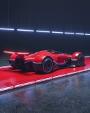 Ferrari F1X-76 Stradale rendering by franart_design on car.design.trends
