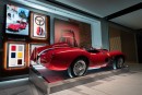 Ferrari Testa Rossa J scale model, on display at Harrods
