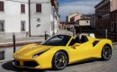 A Ferrari 488 Spider was picked up by police