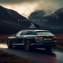 Bentley Flying Spur - Rendering