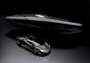 A43 concept speedboat, inspired by the Lamborghini Centenario Roadster