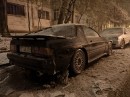 1991 Mazda RX-7 FC3S - Parked in the Winter