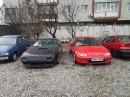 1991 Mazda RX-7 FC3S - Next to an EG6
