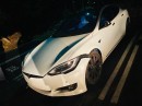 Tesla Model S totaled after parking valet takes it on joyride, puts it in Cheetah Stance Launch Mode