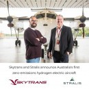 Skytrans and Stralis Want to Pioneer a Hydrogen-Electric Airliner in Australia