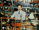 Michel Siméon was a passionate collector and restorer of antique gadgets and electrical objects