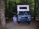 Cute but competent: the VW Doka Syncro Palomino overlander traveled across Canada and in the U.S.