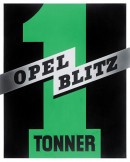 Opel Blitz light truck emblem
