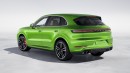 2024 Porsche Cayenne Turbo E-Hybrid in Java Green