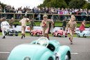 The Settrington Cup, the walking-speed paced car race, is the main event at Goodwood Revival