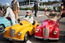 The Settrington Cup, the walking-speed paced car race, is the main event at Goodwood Revival