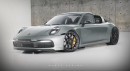 Porsche 911 Targa Four-Door rendering